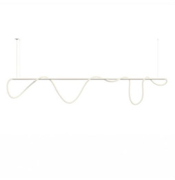 BENEITO FAURE - Luminaria Kaa Line de 2500mm LED 1500mm 100W 230Vac 2700K Casambi blanca