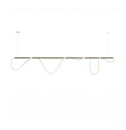 BENEITO FAURE - Luminaria Kaa Line de 2500mm LED 1500mm 100W 230Vac 2700K on/off oro