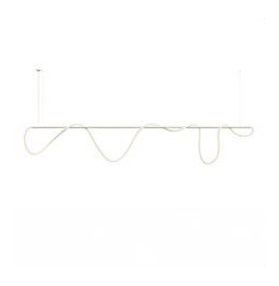 BENEITO FAURE - Luminaria Kaa Line de 2500mm LED 1500mm 100W 230Vac 2700K DALI blanca