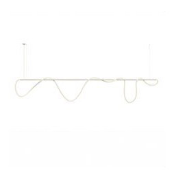 BENEITO FAURE - Luminaria Kaa Line de 2500mm LED 1500mm 100W 230Vac 2700K Push blanca