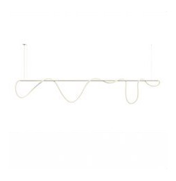 BENEITO FAURE - Luminaria Kaa Line de 2500mm LED 1500mm 100W 230Vac 3000K on/off blanca