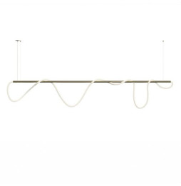 BENEITO FAURE - Luminaria Kaa Line de 2500mm LED 1500mm 100W 230Vac 3000K on/off oro