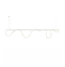 BENEITO FAURE - Luminaria Kaa Line de 2500mm LED 1500mm 100W 230Vac 3000K Casambi blanca