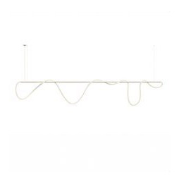 BENEITO FAURE - Luminaria Kaa Line de 2500mm LED 1500mm 100W 230Vac 3000K DALI blanca