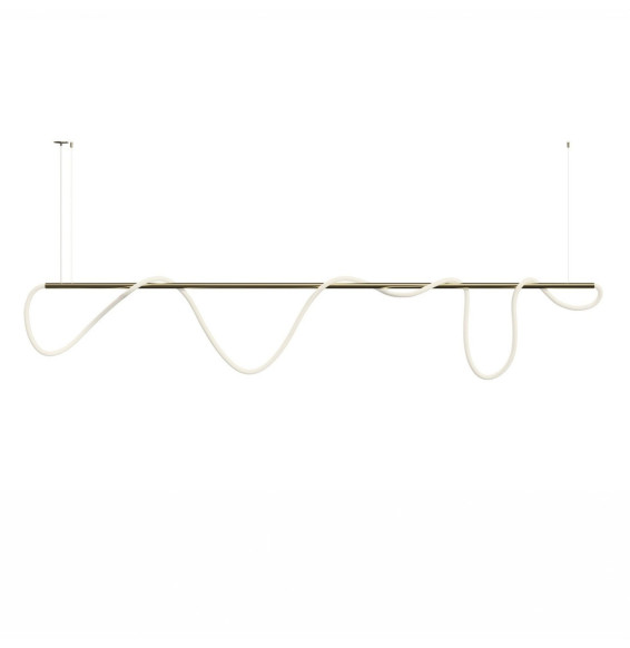 BENEITO FAURE - Luminaria Kaa Line de 2500mm LED 1500mm 100W 230Vac 4000K Tuya oro