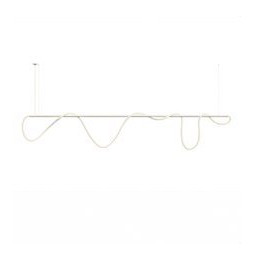 BENEITO FAURE - Luminaria Kaa Line de 2500mm LED 1500mm 100W 230Vac RGB Casambi blanca