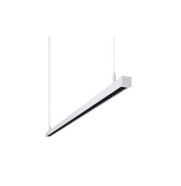 BENEITO FAURE - Luminaria Evo Mini de 1170mm 38W 230Vac 3000K Casambi blanca lamas negras 60°