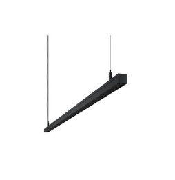 BENEITO FAURE - Luminaria Evo Mini de 1730mm 56W 230Vac 4000K on/off negra lamas negras 60°