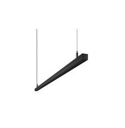 BENEITO FAURE - Luminaria Evo Mini de 1730mm 56W 230Vac 4000K Casambi negra lamas negras 60°