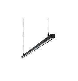 BENEITO FAURE - Luminaria Evo Mini de 2290mm 74W 230Vac 2700K on/off negra lamas blancas 60°