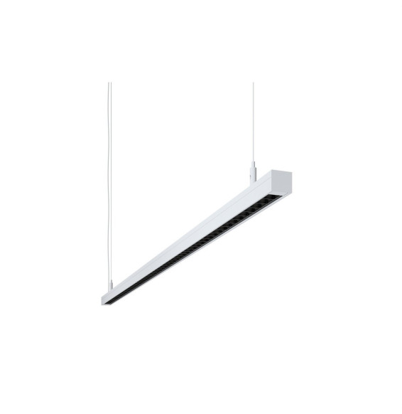 BENEITO FAURE - Luminaria Evo Mini de 2290mm 74W 230Vac 4000K on/off blanca lamas negras 60°
