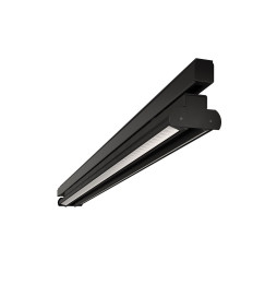 BENEITO FAURE - Luminaria Evo Track para carril de 610mm 38W 230Vac 3000K on/off negra lamas blancas 30°