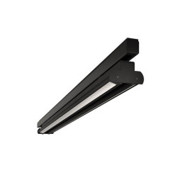 BENEITO FAURE - Luminaria Evo Track para carril de 610mm 38W 230Vac 4000K on/off negra lamas blancas 30°