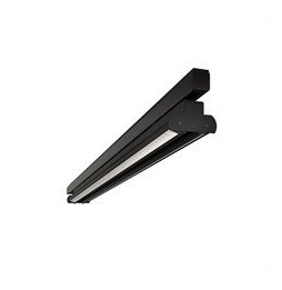 BENEITO FAURE - Luminaria Evo Track para carril de 610mm 38W 230Vac 4000K on/off negra lamas blancas 30°