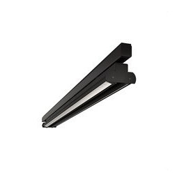 BENEITO FAURE - Luminaria Evo Track para carril de 610mm 38W 230Vac 4000K on/off negra lamas blancas 60°