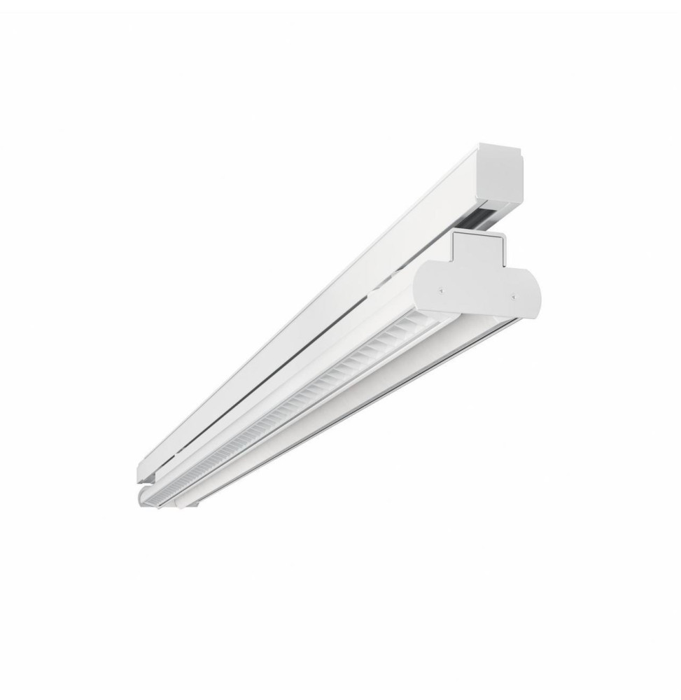 BENEITO FAURE - Luminaria Evo Track para carril de 890mm 56W 230Vac 4000K on/off blanca lamas blancas 30°