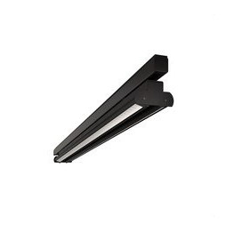 BENEITO FAURE - Luminaria Evo Track para carril de 890mm 56W 230Vac 4000K on/off negra lamas blancas 60°