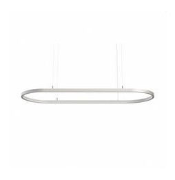 BENEITO FAURE - Luminaria Tundra In de 500x1000 56W 2700K Casambi plata