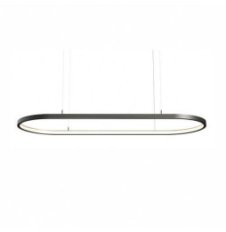 BENEITO FAURE - Luminaria Tundra In de 500x1000 56W 2700K Tuya negra