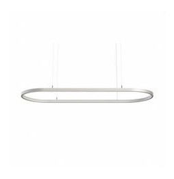 BENEITO FAURE - Luminaria Tundra In de 500x1000 56W 2700K Tuya plata
