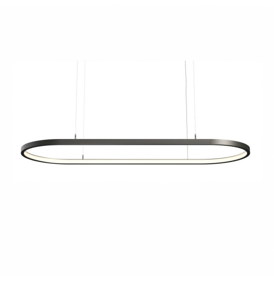 BENEITO FAURE - Luminaria Tundra In de 500x1000 56W 3000K Casambi negra