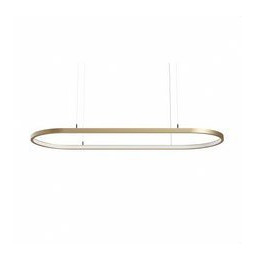 BENEITO FAURE - Luminaria Tundra In de 500x1000 56W 3000K Push oro