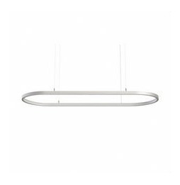 BENEITO FAURE - Luminaria Tundra In de 500x1000 56W 4000K Casambi plata