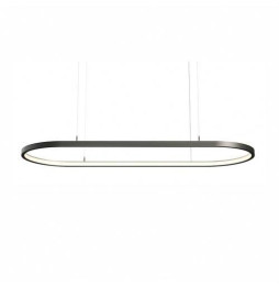 BENEITO FAURE - Luminaria Tundra In de 500x1000 56W CCT Casambi negra