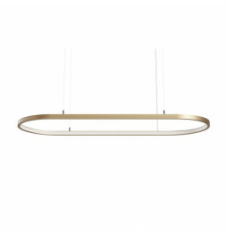 BENEITO FAURE - Luminaria Tundra In de 500x1000 56W CCT Casambi oro