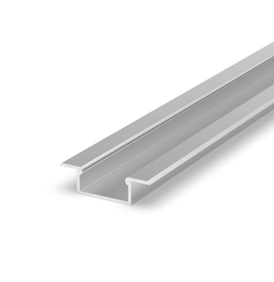FARO - Perfil empotrable 8mm 1m gris