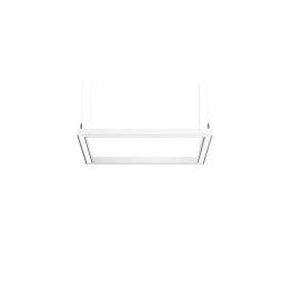 BENEITO FAURE - Luminaria Mirrow de 600x600mm 69W 230Vac 3000K DALI blanca con porta equipos