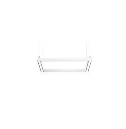 BENEITO FAURE - Luminaria Mirrow de 600x600mm 69W 230Vac 4000K DALI blanca con porta equipos