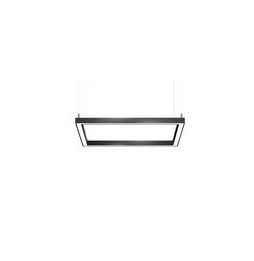 BENEITO FAURE - Luminaria Mirrow de 600x600mm 85W 230Vac 4000K Tuya negra con porta equipos