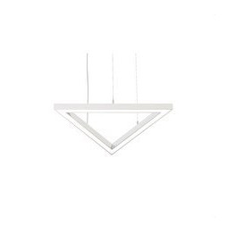 BENEITO FAURE - Luminaria Tax triangulo 600mm 64W 230Vac CCT Tuya blanca con caja porta equipos