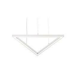 BENEITO FAURE - Luminaria Tax triangulo 840mm 90W 230Vac CCT Tuya blanca con caja porta equipos