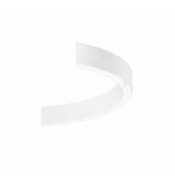 BENEITO FAURE - Carril magnético curvo en superficie R500 1/4 negro