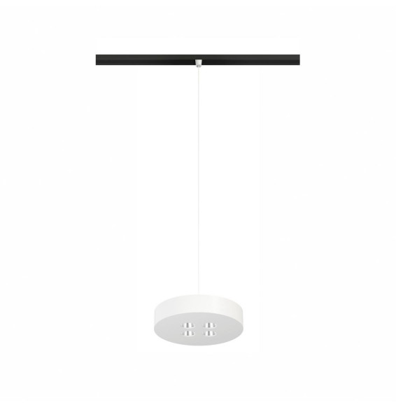 BENEITO FAURE - Luminaria COOKIE 48V suspensión 12W carril magnético DALI 2 2700k-4000K blanco mate