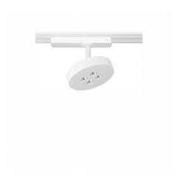 Decodificador Cookie 12W carril trifásico 38° switch 2700K-3200K-4000K blanco