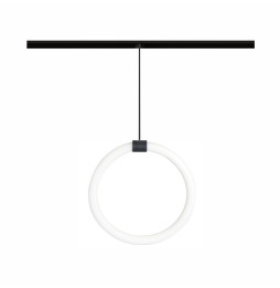 BENEITO FAURE - Luminaria FINE 25 CIRCLE 48V 19W carril magnético 4000K negro mate