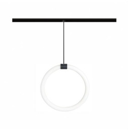 BENEITO FAURE - Luminaria FINE 25 CIRCLE 48V 19W carril magnético 4000K negro mate