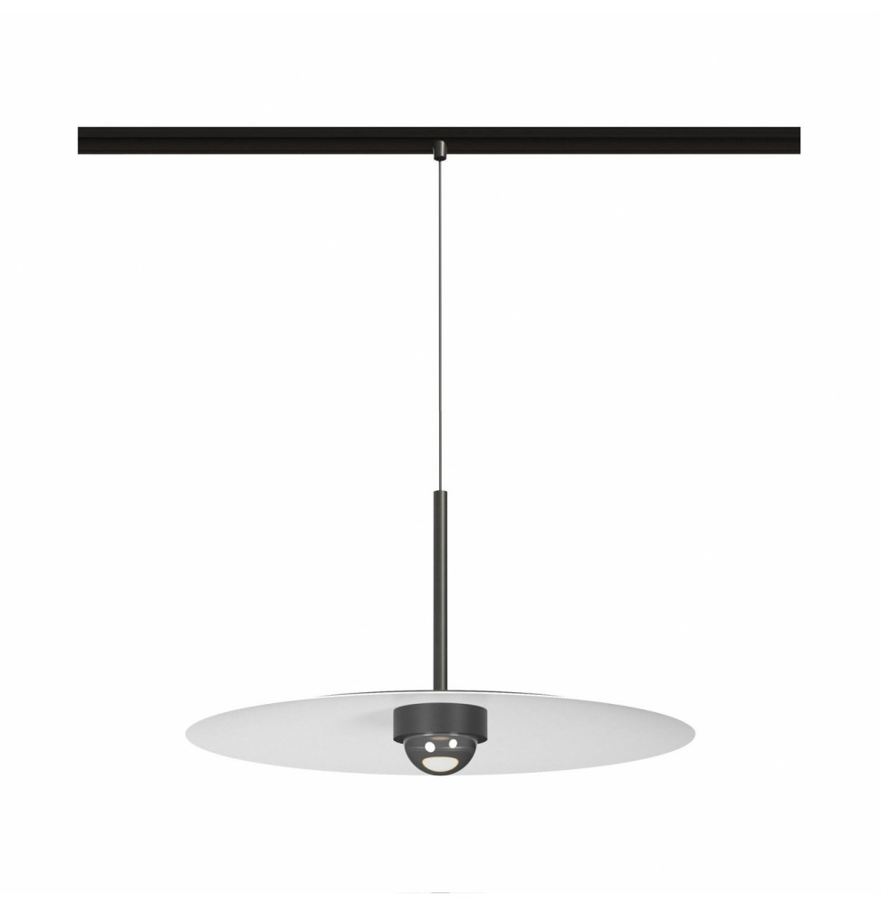 BENEITO FAURE - Luminaria HAT 48V suspensión 8W carril magnético 3000K negro mate