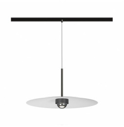 BENEITO FAURE - Luminaria HAT 48V suspensión 8W carril magnético 3000K negro mate