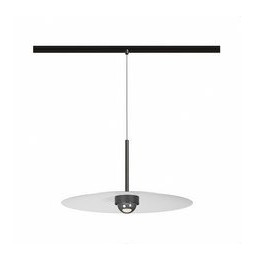 BENEITO FAURE - Luminaria HAT 48V suspensión 8W carril magnético 3000K negro mate