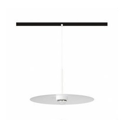 BENEITO FAURE - Luminaria HAT 48V suspensión 8W carril magnético 2700K blanco mate