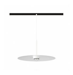 BENEITO FAURE - Luminaria HAT 48V suspensión 8W carril magnético 3000K blanco mate