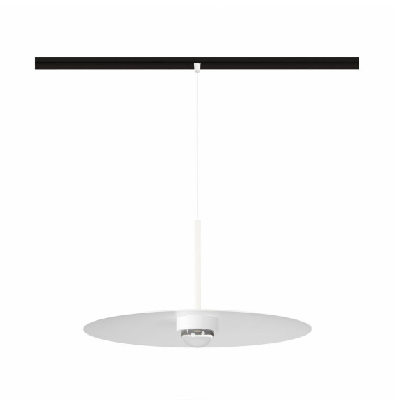 BENEITO FAURE - Luminaria HAT 48V suspensión 8W carril magnético 2700K negro mate