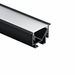 BENEITO FAURE - Carril por metro Box 24 20W/m encastrar negro