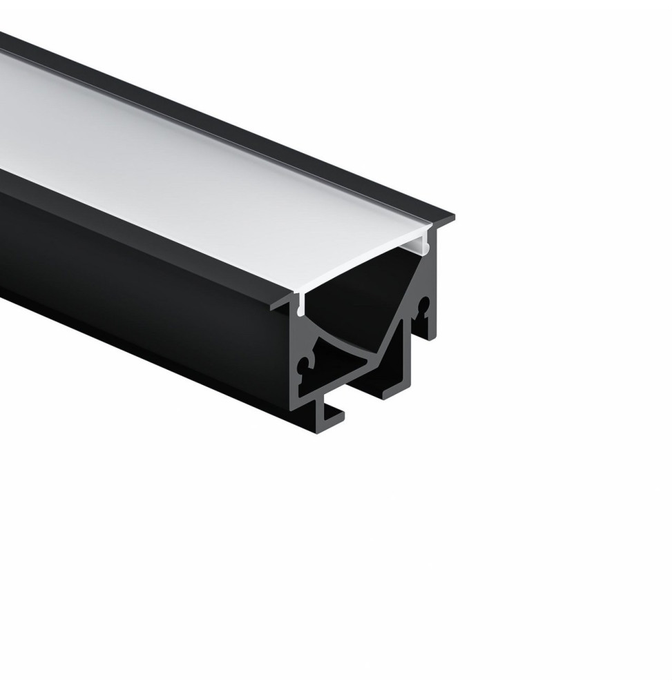 BENEITO FAURE - Carril por metro Box 24 20W/m encastrar negro