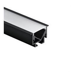 BENEITO FAURE - Carril por metro Box 24 20W/m encastrar negro