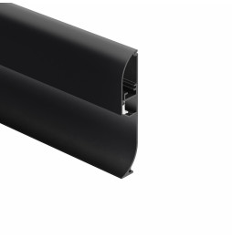 BENEITO FAURE - Carril por metro Box 65 12W/m superficie/zócalo 100° negro